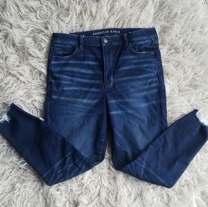 American Eagle Super Hi-Rise jeggings